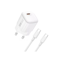 Зарядное устройство Wiwu nano GaN PD Fast Charger USB-C to USB-C Cable Wi-U006 в Бишкеке Аксессуары  - 1