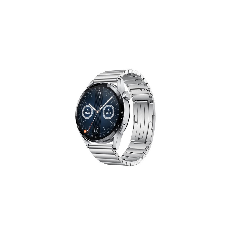 Смарт-часы Huawei Watch GT 3 46mm + Stainless Steel Strap цена в Бишкеке - Мультибрендовые товары - 1 Смарт-часы Huawei Watch GT 3 46mm + Stainless Steel Strap цена в Бишкеке - Мультибрендовые товары - 1