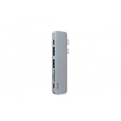 Адаптер-переходник USB Type-C 7 in 1 T8 для Macbook в Бишкеке Мультибрендовые товары  - 1