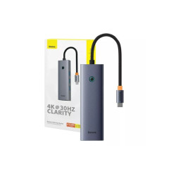 Док-станция Baseus UltraJoy Series 6-Port Hub Docking Station купить в Бишкеке - Ноутбуки  - 1